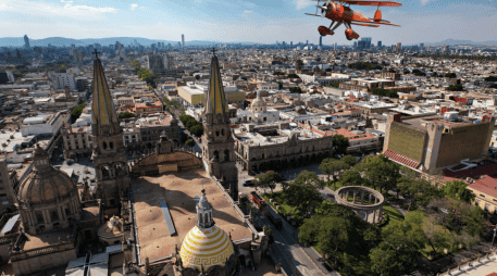 Diversas empresas privadas ofrecen la opción de vuelos panorámicos sobre Guadalajara. EL INFORMADOR/ ARCHIVO