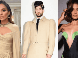 La Met Gala de este año dará inicio a las 04:00 pm hora México, pero las celebridades comienza a arribar por lo menos una hora más tarde. INSTAGRAM/ jlo/ zendaya/ AP/ ARCHIVO