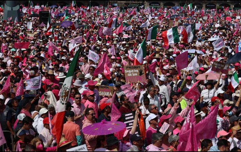 La más reciente movilización de la Marea Rosa fue en febrero de este año. SUN / ARCHIVO