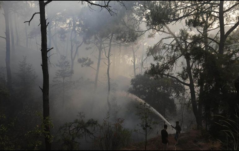 Estos cuatro incendios de Valle de Bravo 
