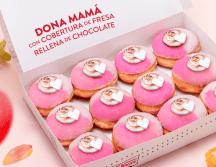 Dona Mamá, una creación única que está disponible desde el 06 al 12 de mayo en todas las sucursales de Krispy Kreme. ESPECIAL/KRISPY KREME
