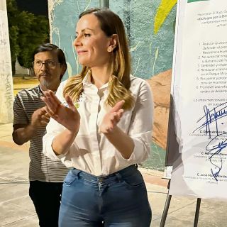 Diana González protegerá medio ambiente en Huentitán