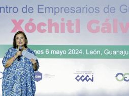 Gálvez Ruiz se pronunció a favor de la innovación durante su sexenio en caso de ganar las elecciones, por lo que, dijo, apoyará a los emprendedores. EFE