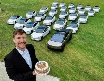 MrBeast siempre sorprende por sus descabellados sorteos, y en su cumpleaños no es la excepción. INSTAGRAM/MRBEAST