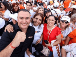 El legislador ha pedido licencia al Congreso de la Unión para poder reelegirse en las próximas elecciones. CORTESÍA.