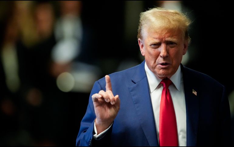 A su vez, el republicano propone designar a los grupos narcotraficantes como terroristas. EFE/Julia Nikhinson