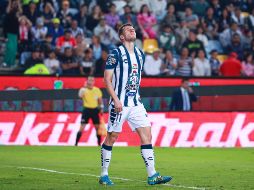 Idrissi no podrá estar presente en la ida de los cuartos de final entre Pachuca y América. IMAGO7/ M. Contreras.