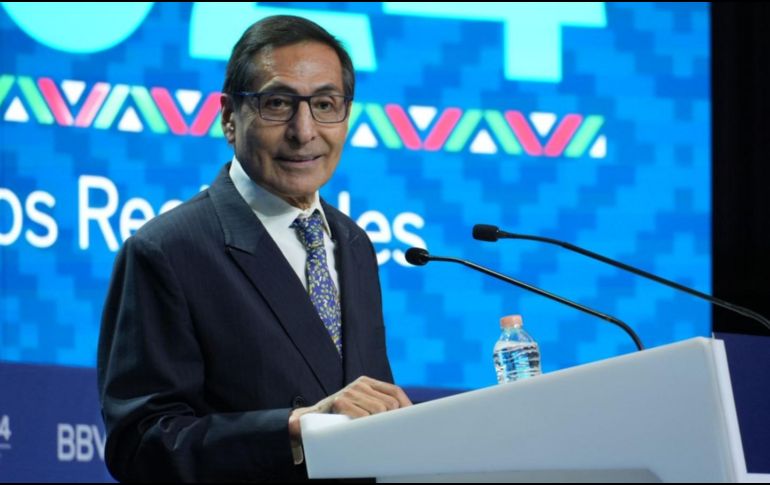 El titular de Hacienda habló del tema en la reunión nacional de consejeros regionales de BBVA 2024. X/@BBVA_Mex