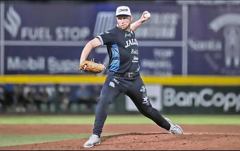 Matt Minnick colgó argollas para los Charros y así consiguió su primer triunfo del año. ESPECIAL