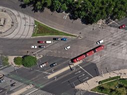 Esta mañana la Dirección de Monitoreo Atmosférico publicó un puntaje de 103 y una calidad mala del aire. AFP/A. Estrella