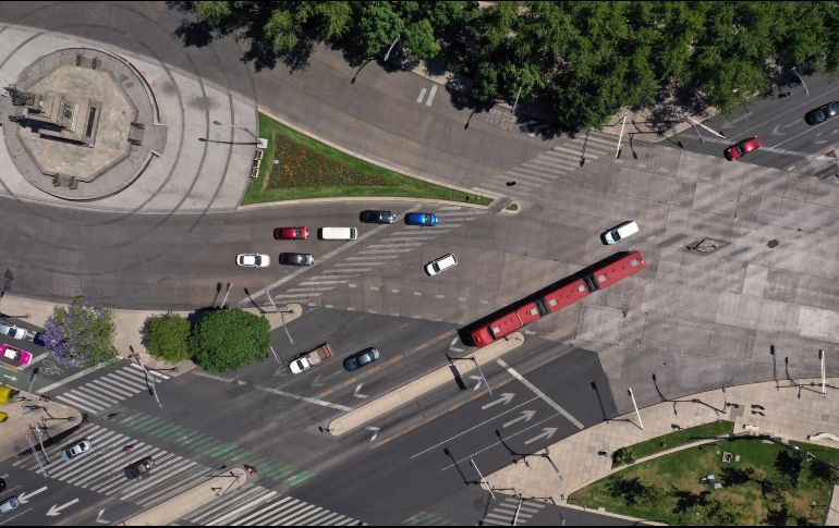 Esta mañana la Dirección de Monitoreo Atmosférico publicó un puntaje de 103 y una calidad mala del aire. AFP/A. Estrella