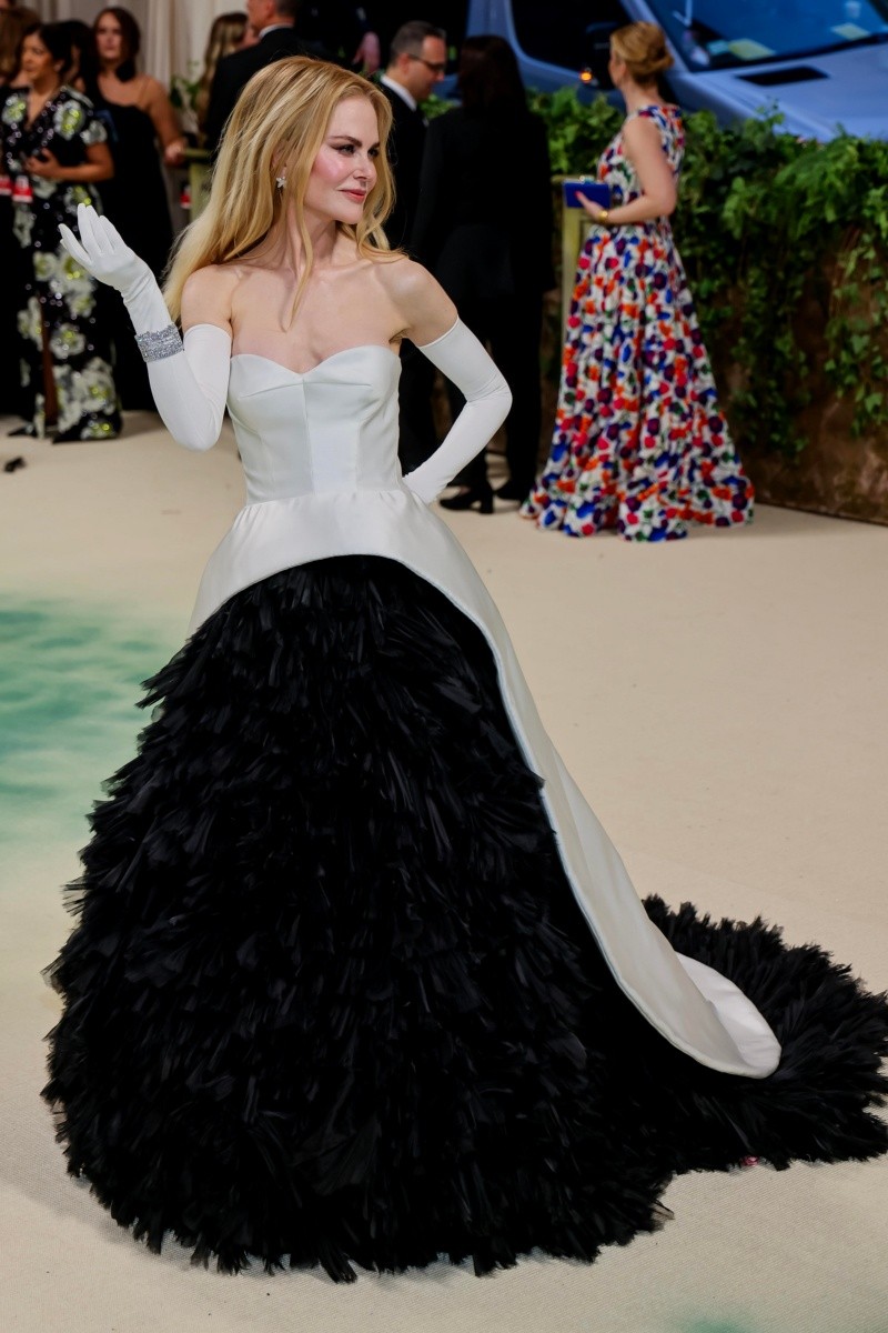 Nicole Kidman  en la Met Gala 2024. EFE/ Justin Lane