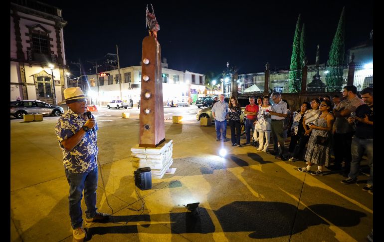 El recorrido comenzó en la Catedral de Guadalajara y terminó en las inmediaciones de El Santuario, atravesando el Paseo Fray Antonio Alcalde, donde el público asistente pudo admirar 14 esculturas de importante formato. EL INFORMADOR / A. Navarro