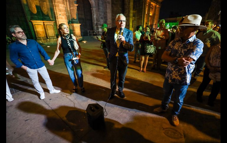 El recorrido comenzó en la Catedral de Guadalajara y terminó en las inmediaciones de El Santuario, atravesando el Paseo Fray Antonio Alcalde, donde el público asistente pudo admirar 14 esculturas de importante formato. EL INFORMADOR / A. Navarro