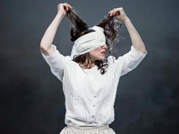 La actriz Yuriria Fanjul trabaja bajo la dirección escénica de Diego Vázquez. CORTESÍA