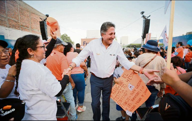Frangie recordó algunas obras que se están desarrollando en la zona sur de Zapopan, como el segundo Centro de Autismo. ESPECIAL