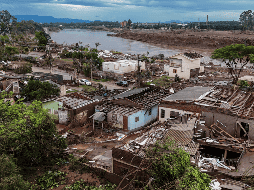 Los especialistas meteorológicos han asociado la intensidad de estos temporales al cambio climático. EFE / S. Moreira