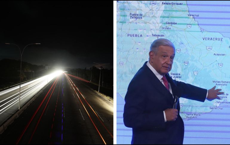 El Presidente López Obrador explicó que para evitar más apagones se avanza para generar en energía todo el sistema.EFE / SUN / ARCHIVO