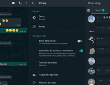 La jefa de diseño de WhatsApp implementó cambios en la apariencia de la aplicación, entre ellos, la alternativa “súper oscura”. PINTEREST/ Creativos Online