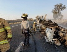 El hecho ocurrió en el kilómetro 2 de la autopista Lagos a Zapotlanejo. ESPECIAL