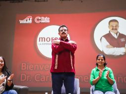 El Candidato a Senador también presentó sus propuestas para abordar y atender la salud mental y problemas ambientales. ESPECIAL/Dr. Carlos Lomelí