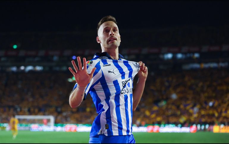 Sergio Canales abrió el camino para el triunfo de los Rayados. IMAGO7