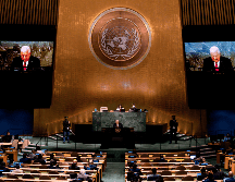 Palestina buscará ser reconocido como miembro de la ONU. AP/J. Nikhinson