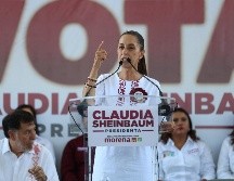 Claudia Sheinbaum Pardo, candidata a la presidencia de Mexico por la coalición 