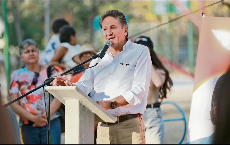 Juan José Frangie también se comprometió a seguir trabajando por los niños. ESPECIAL