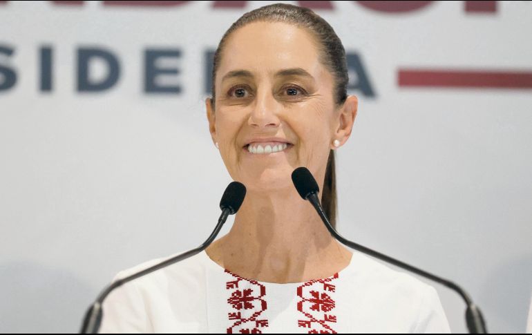 En redes circuló el video donde la abanderada de Morena explicó que “si hay una cosa que se haya entendido distinta, por supuesto que no es el caso”. EL UNIVERSAL