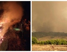 En el control del incendio han trabajado distintos elementos de varias instituciones y hasta voluntarios. ESPECIAL