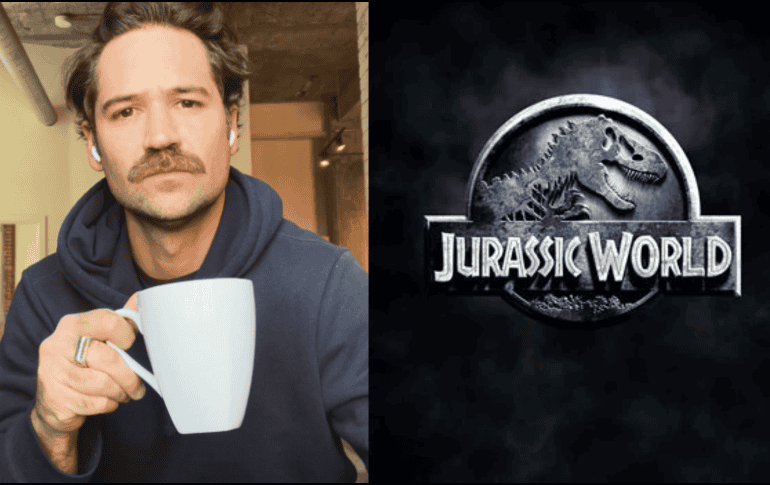 El actor mexicano Manuel García Rulfo de 43 años estará presente en la séptima película del mundo jurásico junto a Scarlett Johansson. INSTAGRAM/ manu_rulfo/ ESPECIAL