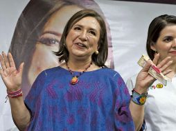 Xóchitl Gálvez pidió a los mexicanos que se sumen a la jornada electoral para velar por el voto. SUN/B. Fregoso