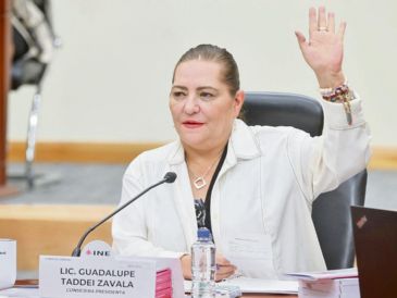 Guadalupe Taddei, presidenta del INE. ESPECIAL