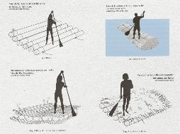 Los frailes se sirvieron de balsas para recorrer el territorio occidental del actual México, después fueron por mar hasta California. CORTESÍA/Centro INAH Jalisco