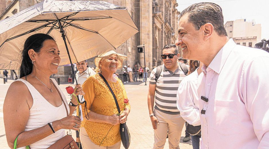 El rescate del Centro Histórico será una prioridad para Chema Martínez, aspirante al Ayuntamiento tapatío. ESPECIAL