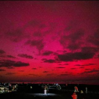 ¿Auroras boreales? Así se vivieron en su segunda noche de espectáculo (FOTOS)