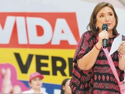 La candidata presidencial exhortó a los ciudadanos para salir a votar el próximo 2 de junio. EL UNIVERSAL