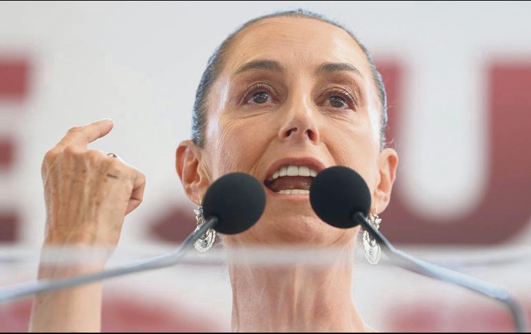 La abanderada de Morena dijo que “en vez de andar gritando por ahí”, mejor se organicen. EL UNIVERSAL