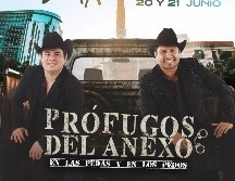 Si planeas ir a ver a uno de los mejores dúos del regional mexicano actualmente a CDMX, toma nota de los siguientes detalles. ESPECIAL/ ticketcity.mx