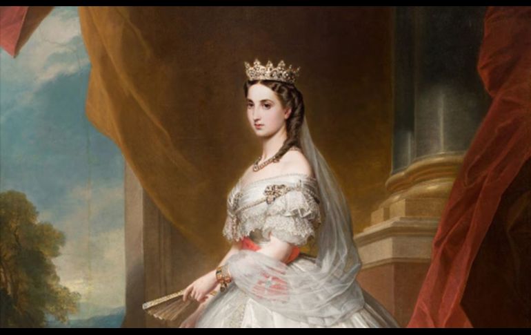 María Carlota Amelia Augusta Victoria Clementina Leopoldina de Sajonia-Coburgo-Gotha y Orleans, nació como princesa el 7 de junio de 1840. X / @CarlotaEmperatr