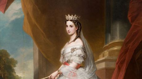 María Carlota Amelia Augusta Victoria Clementina Leopoldina de Sajonia-Coburgo-Gotha y Orleans, nació como princesa el 7 de junio de 1840. X / @CarlotaEmperatr