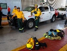 Los 264 bomberos de Zapopan trabajan arriesgando su vida para salvar cada arbolada que pueden, el patrimonio de los agricultores y ganaderos. EL INFORMADOR/A. NAVARRO