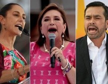 Este domingo 18 de mayo no te pierdas el  debate entre Claudia Sheinbaum, Jorge Álvarez Máynez y Xóchitl Gálvez. ESPECIAL