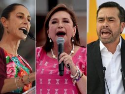 Este domingo 18 de mayo no te pierdas el  debate entre Claudia Sheinbaum, Jorge Álvarez Máynez y Xóchitl Gálvez. ESPECIAL