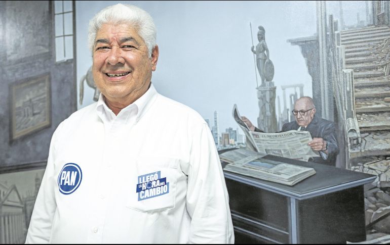 El ex gobernador hará valer la autonomía de los Estados frente al Gobierno federal, algo que se perdió con la administración actual, declaró. EL INFORMADOR/ H. Figueroa