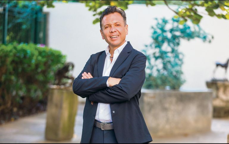 Pablo Lemus asegura que si gana las elecciones, continuará con los cambios en la movilidad de la ciudad y reforzará la atención médica en Jalisco. EL INFORMADOR/ A. Navarro