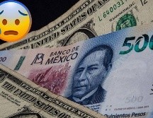 El peso mexicano cotiza en los mercados internacionales alrededor de los 16.82 pesos por dólar. ESPECIAL