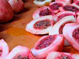 Xoconostle, un fruto que los aztecas incluían en su alimentación y que proviene del nopal. CORTESÍA