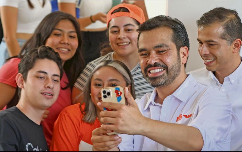Jorge Álvarez Máynez, candidato presidencial por Movimiento Ciudadano. EL UNIVERSAL